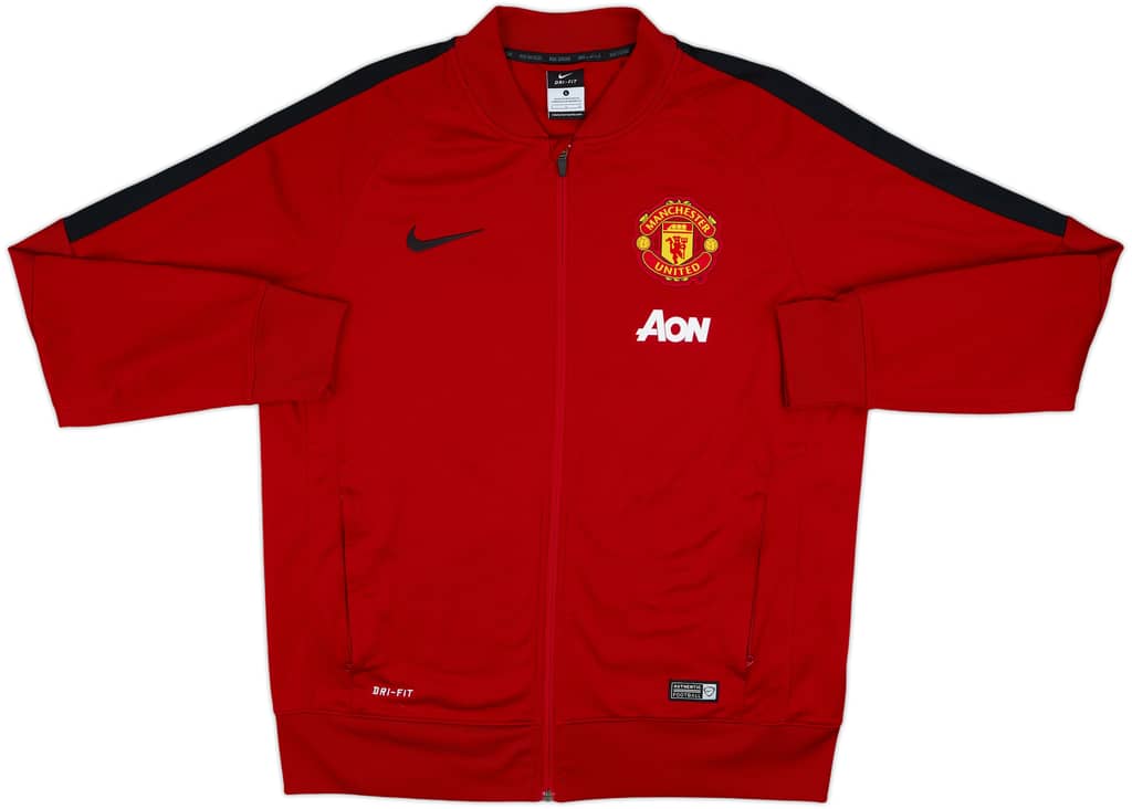2014-15 Manchester United Nike Track Jacket - 8/10 - (L)