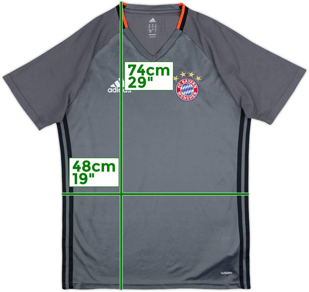 2016-17 Bayern Munich adidas Training Shirt - 6/10 - (M)