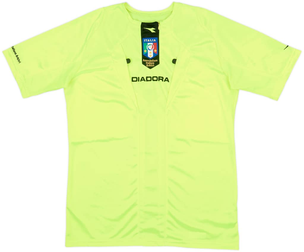 2007-09 Italy Diadora Referee Shirt - 9/10 - (M)