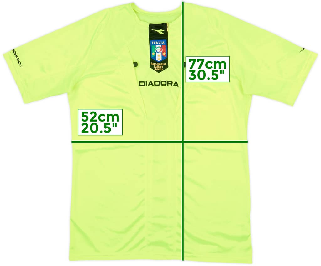 2007-09 Italy Diadora Referee Shirt - 9/10 - (M)