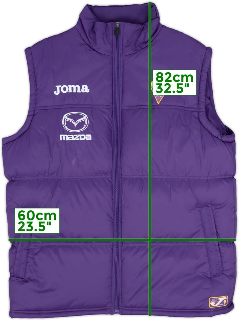 2012-14 Fiorentina Joma Padded Gilet - 7/10 - (XL)