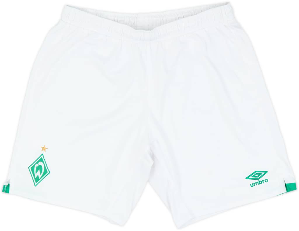 2018-19 Werder Bremen Home Shorts - 6/10 - (XL)