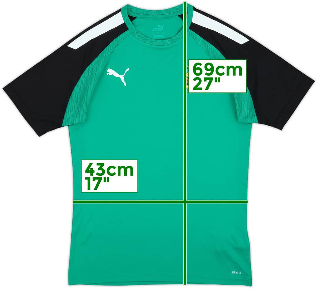 2021-22 Rapid Vienna Puma Training Shirt - 10/10 - (S)