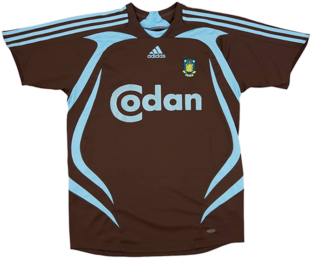 2007-08 Brondby Away Shirt - 8/10 - (XL.Boys)