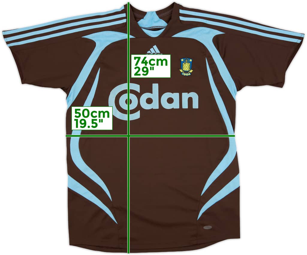 2007-08 Brondby Away Shirt - 8/10 - (XL.Boys)