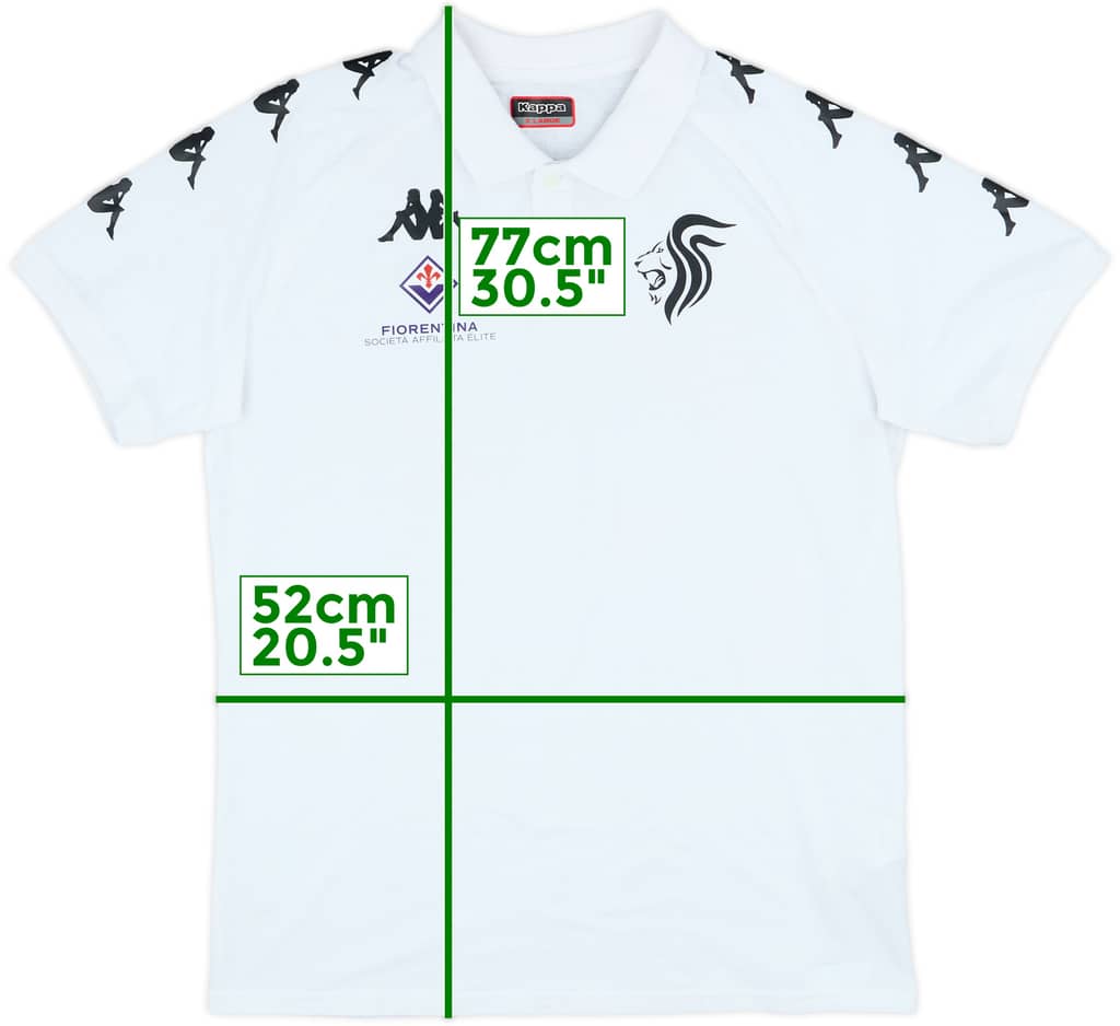 2022-23 Fiorentina Kappa Polo Shirt - 10/10 - (XL)