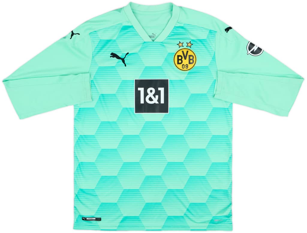2020-21 Borussia Dortmund GK Shirt - 8/10 - (XL.Boys)