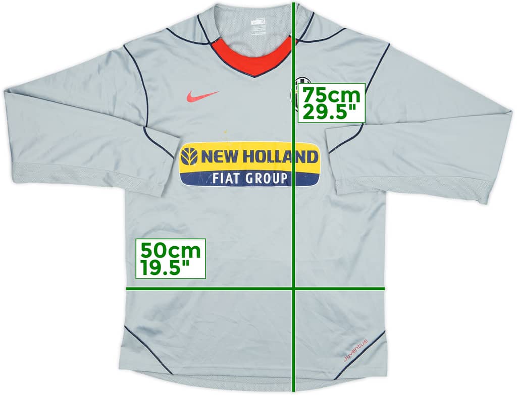 2007-08 Juventus Player Issue Nike Training L/S Shirt - 5/10 - (M)