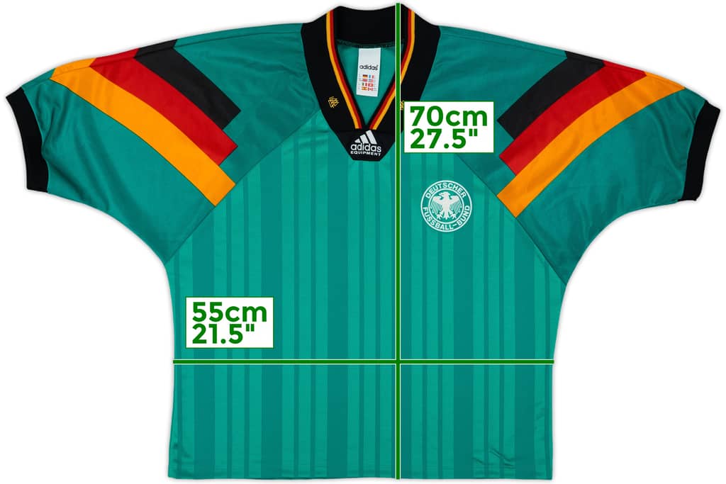 1992-94 Germany Away Shirt - 8/10 - (XXL)