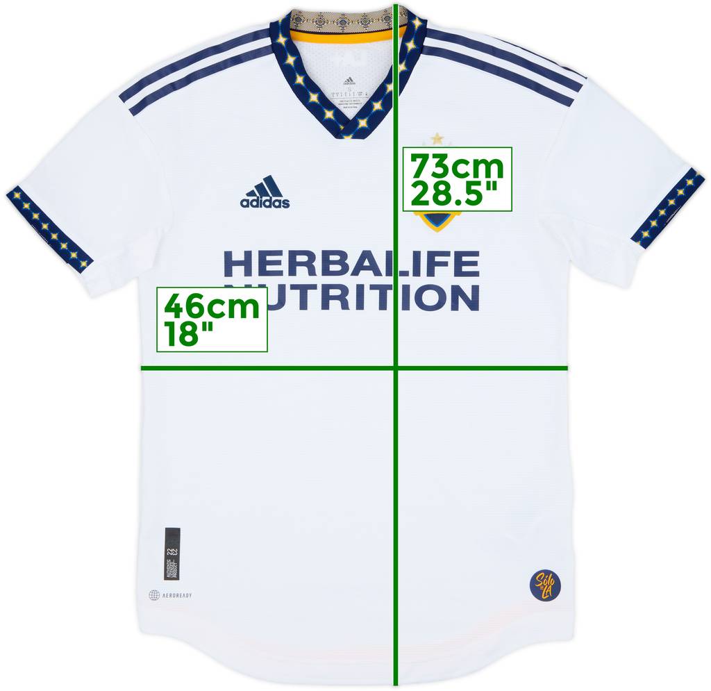 2022-23 LA Galaxy Authentic Home Shirt - 10/10 - (S)