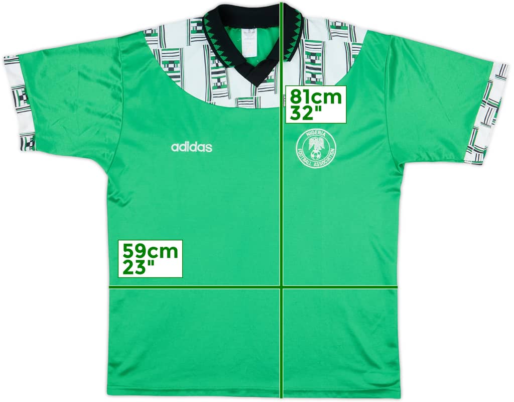 1994-95 Nigeria Home Shirt - 9/10 - (XL)