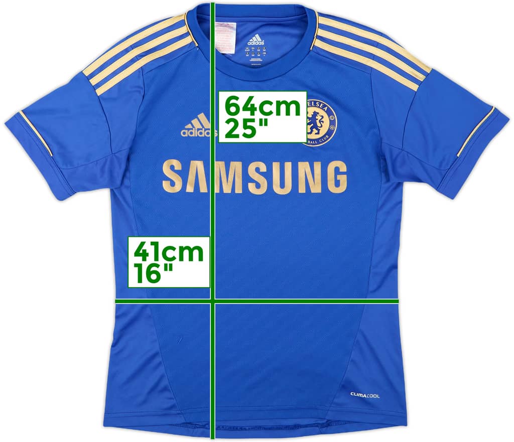 2012-13 Chelsea Home Shirt - 8/10 - (L.Boys)