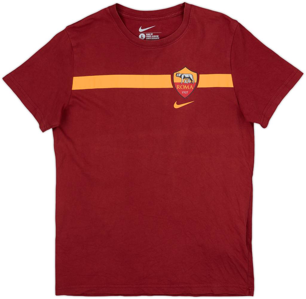 2014-15 Roma Nike Cotton Tee - 8/10 - (L)