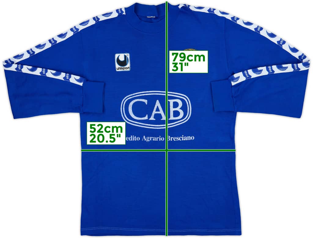 1992-94 Brescia Uhlsport Training Top - 6/10 - (XL)