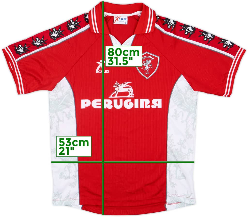 1999-00 Perugia Home Shirt - 7/10 - (S)