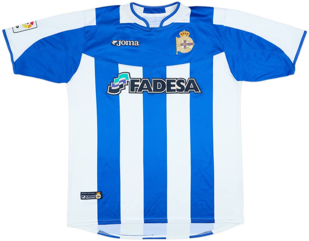 2003-04 Deportivo de La Coruna Home Shirt - 7/10 - (XXL)
