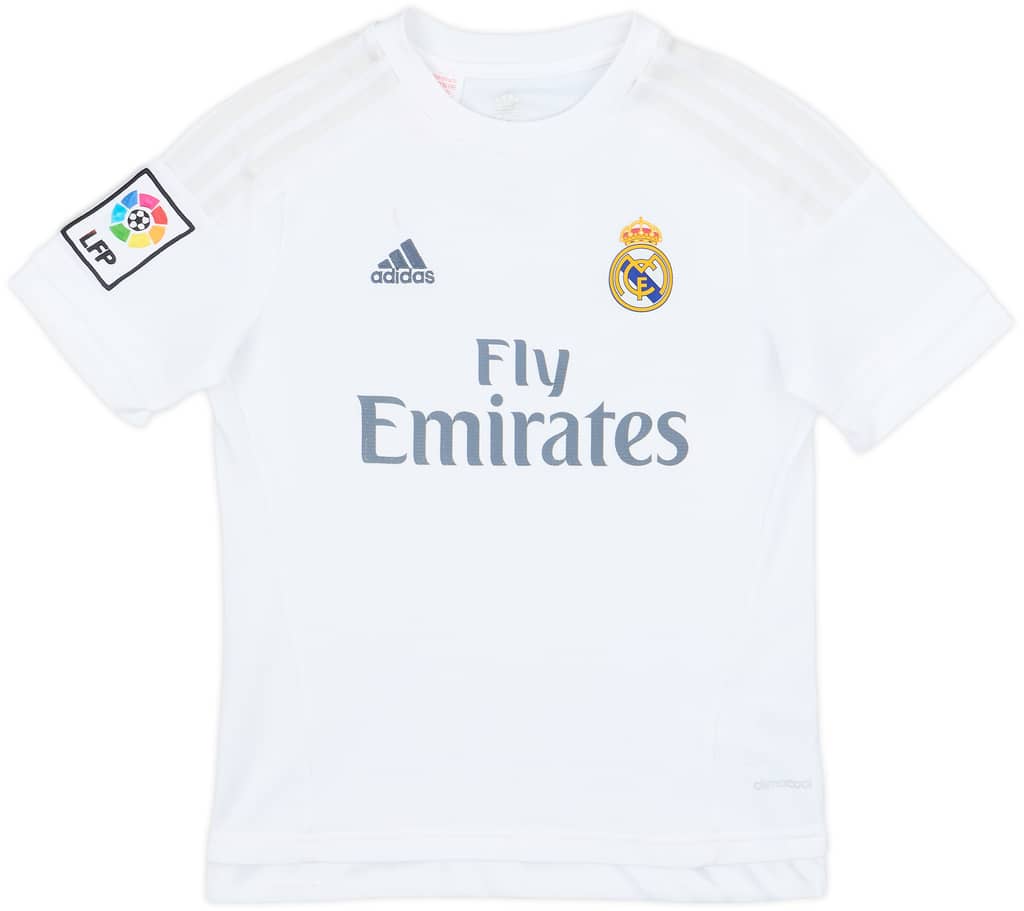 2015-16 Real Madrid Home Shirt - 6/10 - (M.Boys)