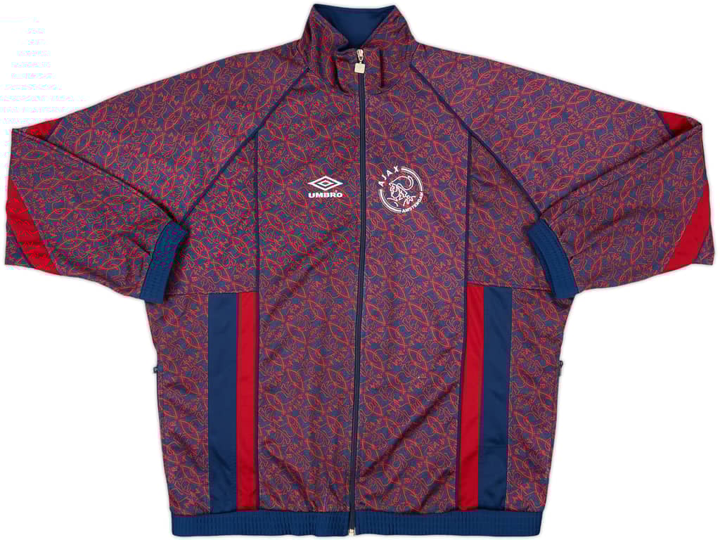 1994-95 Ajax Umbro Track Jacket - 8/10 - (XXL)