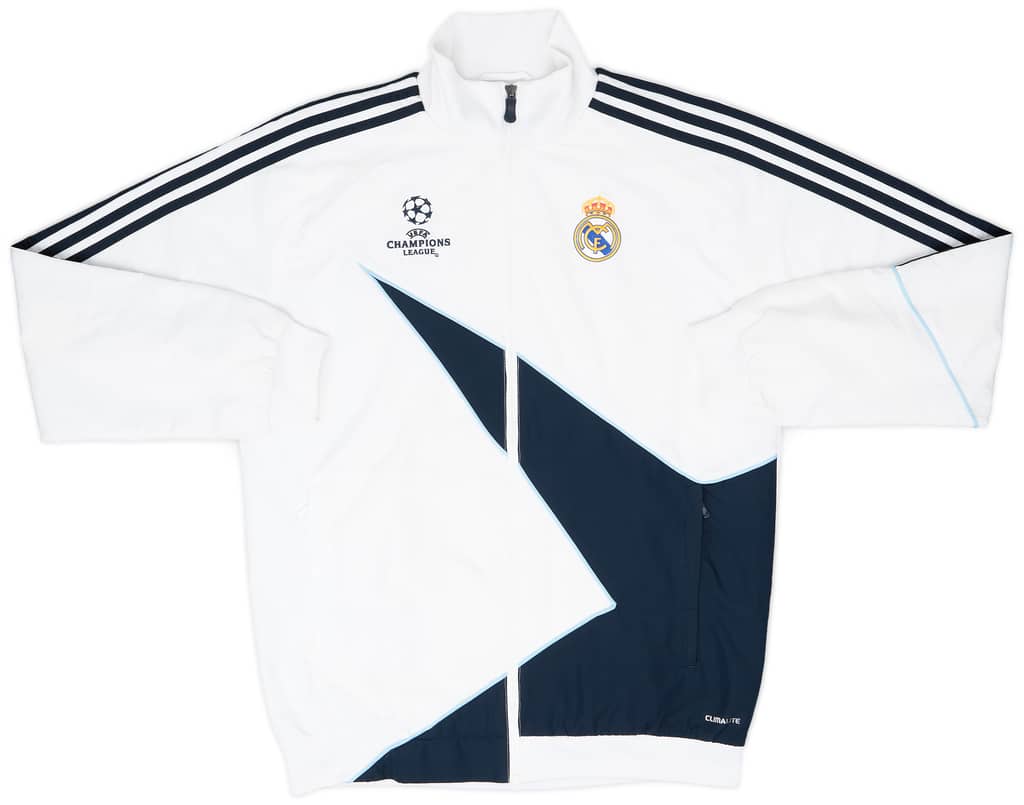 2009-10 Real Madrid adidas CL Track Jacket - 8/10 - (S)