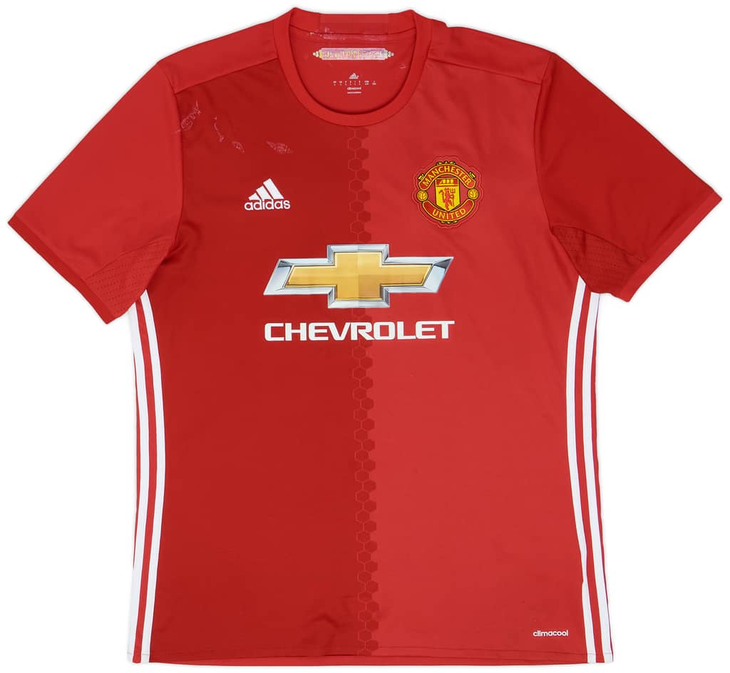 2016-17 Manchester United Home Shirt - 5/10 - (L)