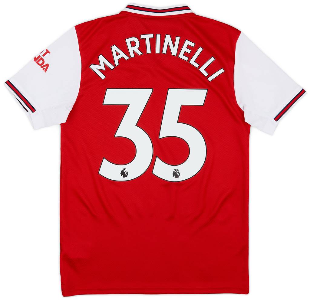 2019-20 Arsenal Home Shirt Martinelli #35 - 8/10 - (S)