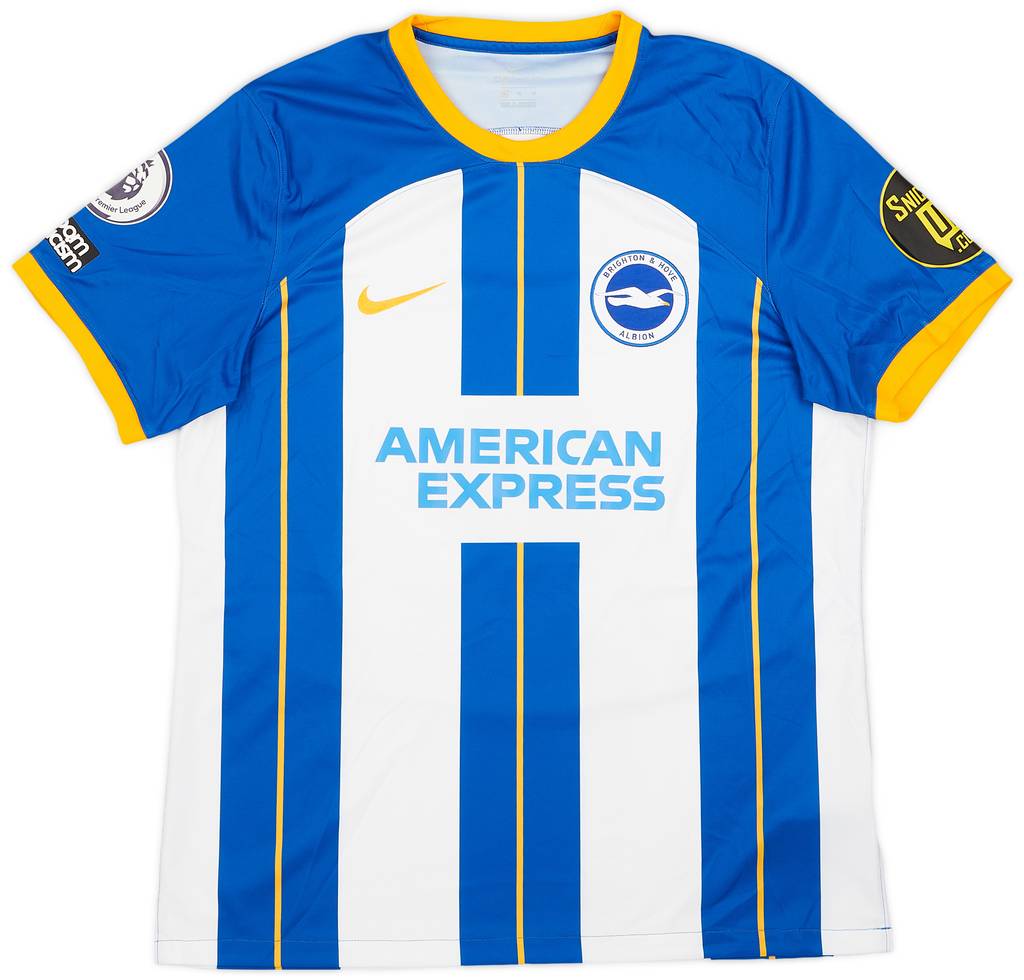 2022-23 Brighton Match Issue Home Shirt Dunk #5