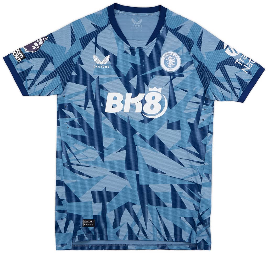 2023-24 Aston Villa Match Issue Third Shirt Alex Moreno #15