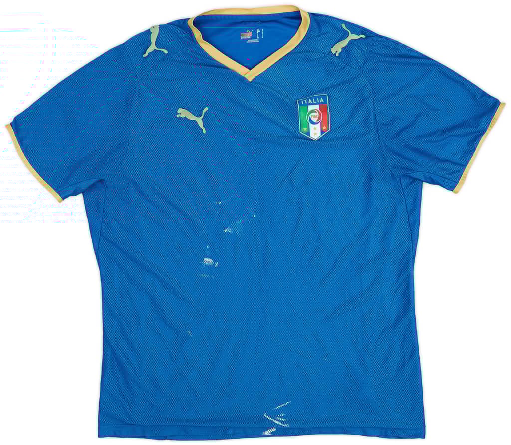 2007-08 Italy Home Shirt - 4/10 - (L)