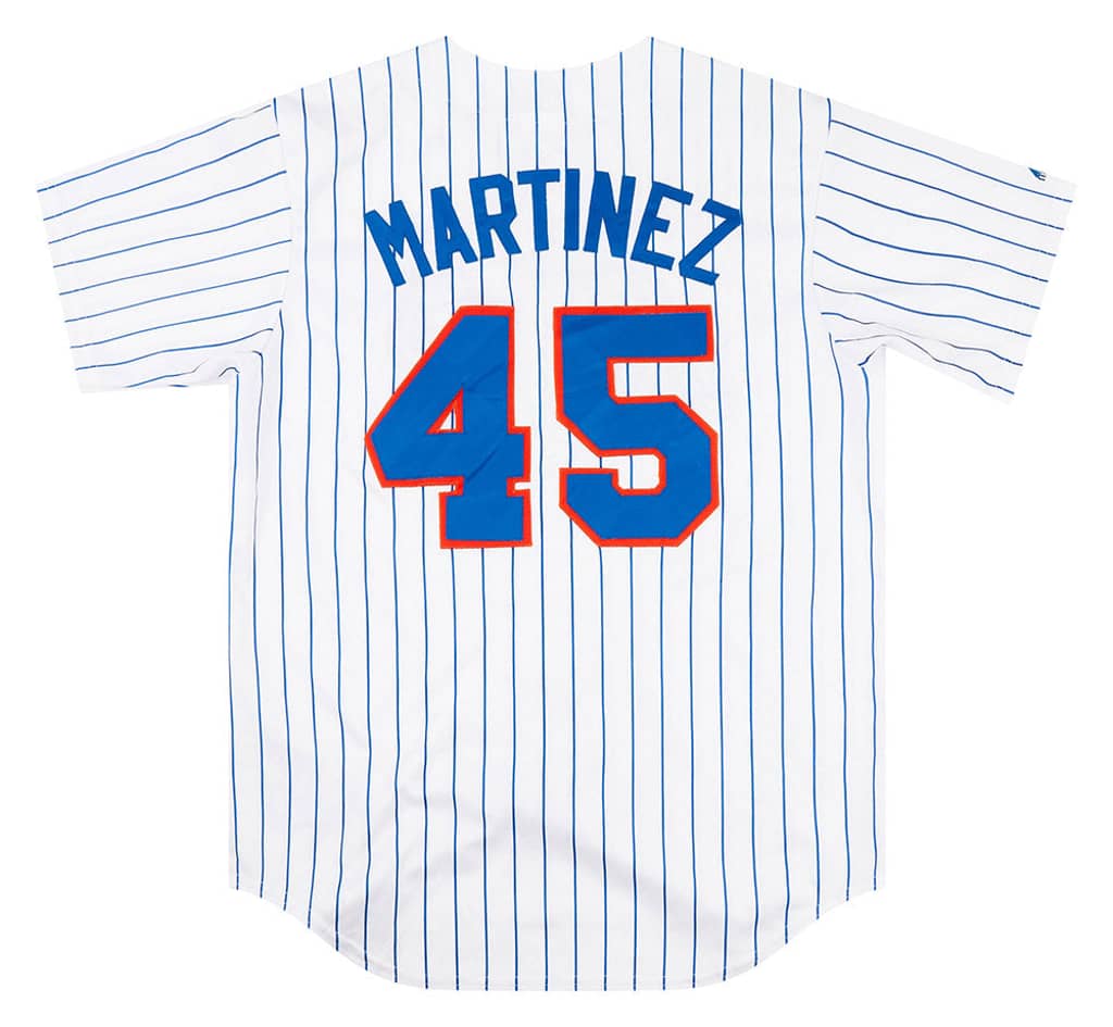 2005-08 New York Mets Martinez #45 Majestic Jersey (Home) L