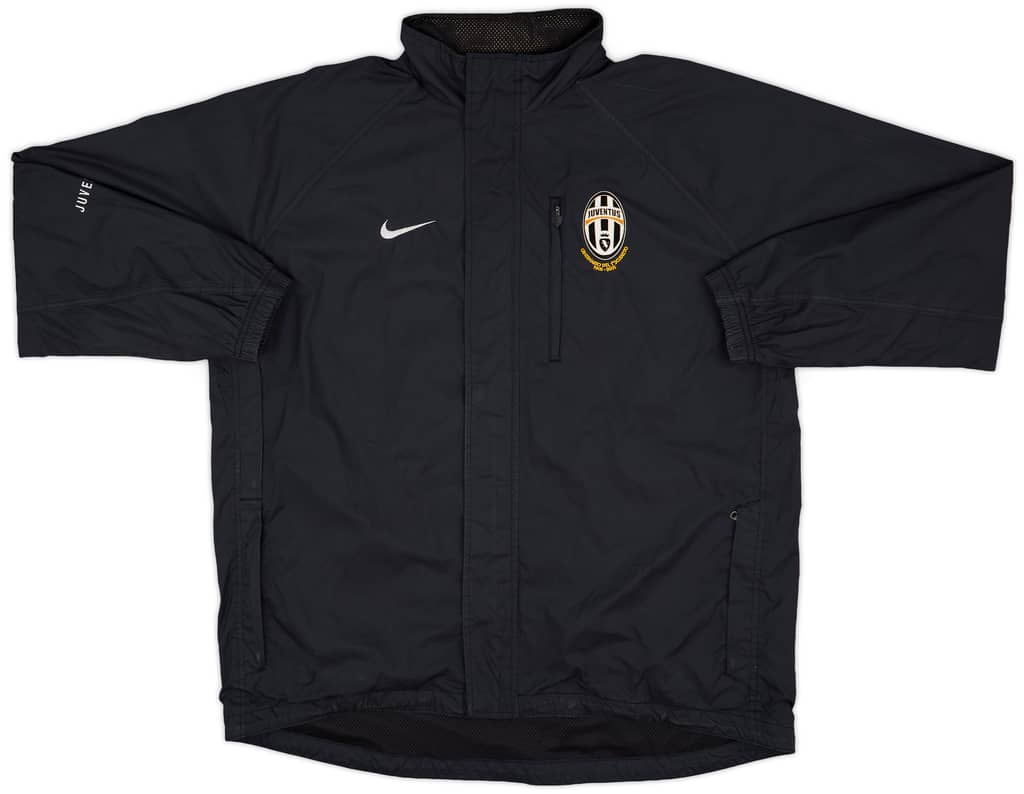 2005-06 Juventus Nike Centenary Hooded Rain Jacket - 7/10 - (L)