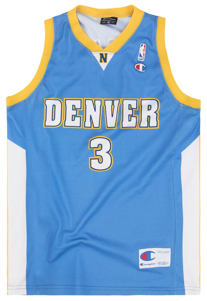 2006-08 Denver Nuggets Iverson #3 Champion Jersey (Away) M