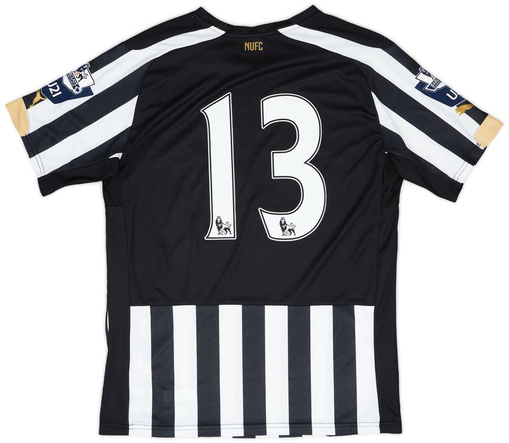 2014-15 Newcastle Match Issue Home Shirt #13