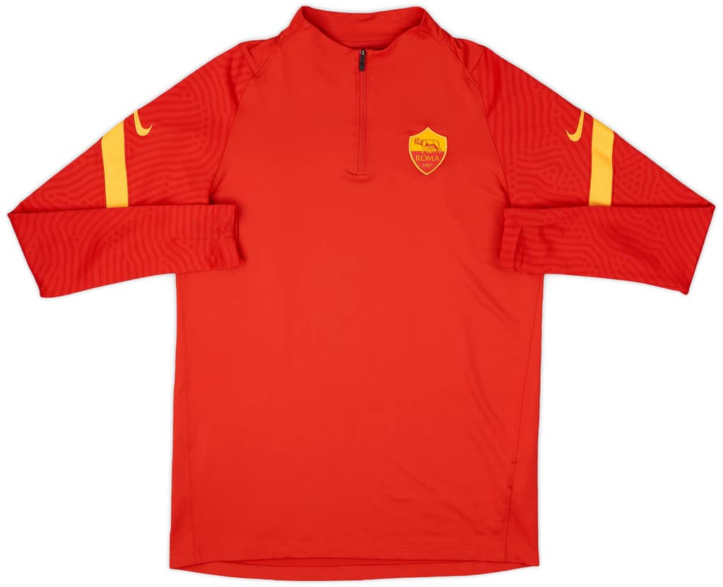 2020-21 Roma Nike 1/4 Zip Drill Top - 8/10 - (M)