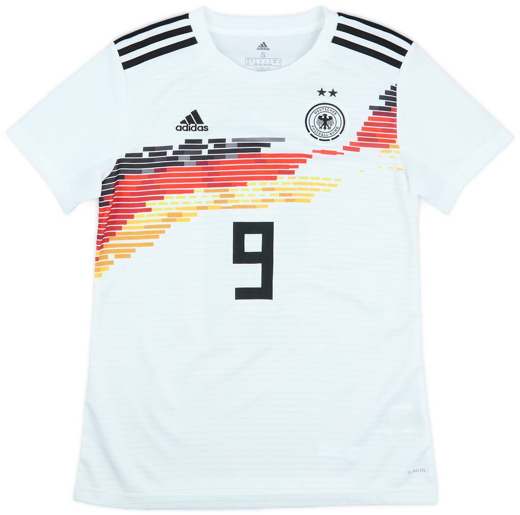 2019-20 Germany Women's Home Shirt Huth #9 - 8/10 - (Women's S)