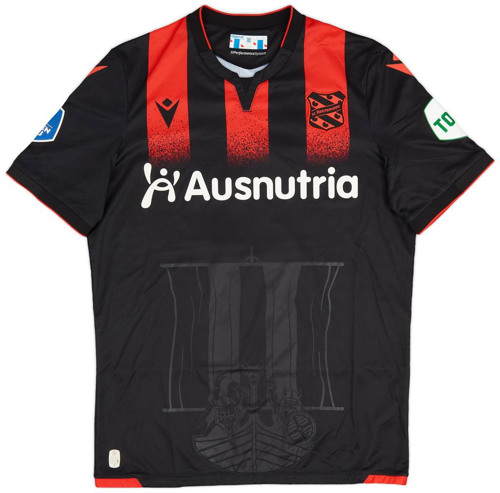 2022-23 Heerenveen Match Issue Away Shirt van Aken #3