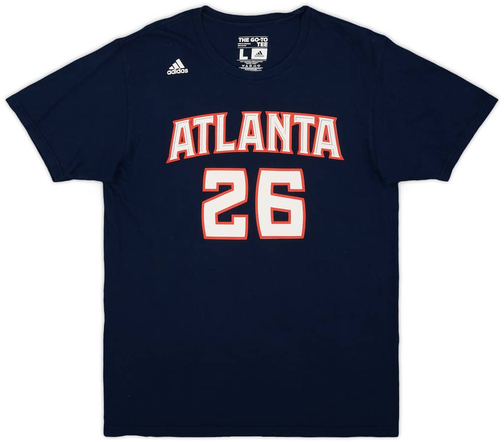2012-15 Atlanta Hawks Korver #26 adidas Tee - 8/10 - (L)