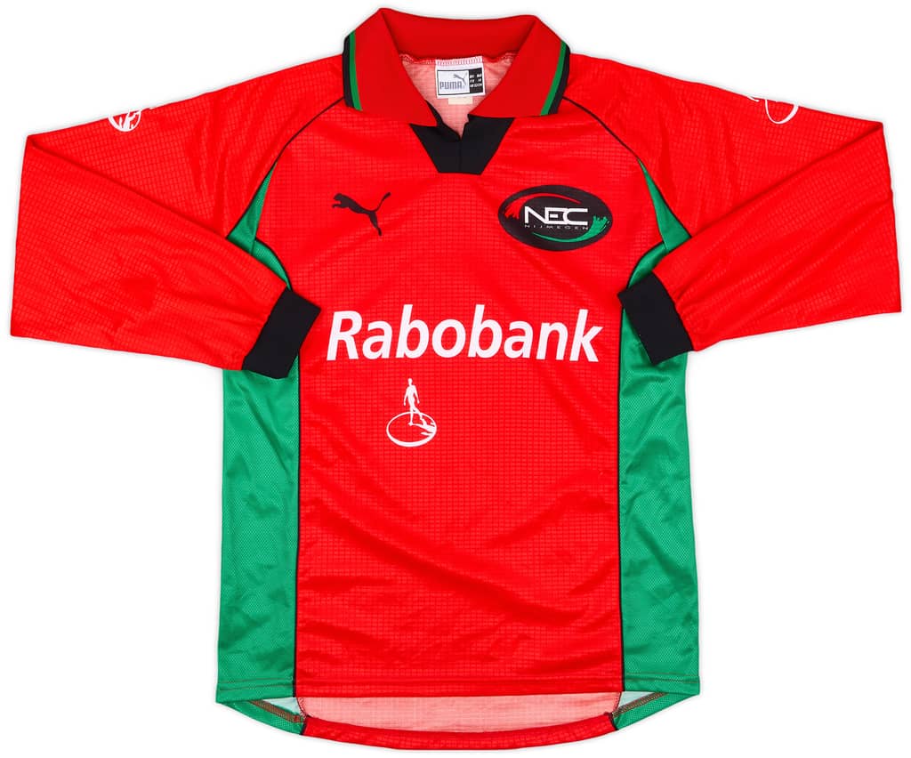 1998-01 NEC Nijmegen Home L/S Shirt - 9/10 - (XL.Boys)
