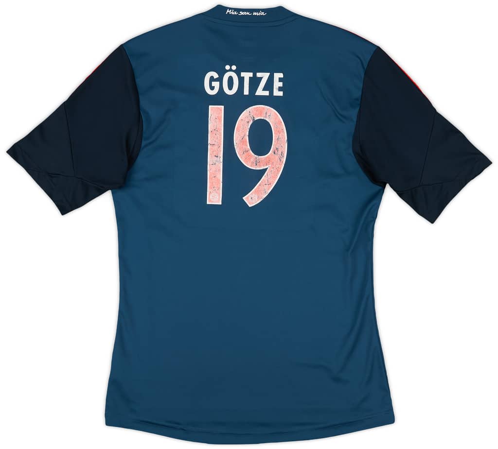 2013-14 Bayern Munich Third Shirt Gotze #19 - 6/10 - (S)
