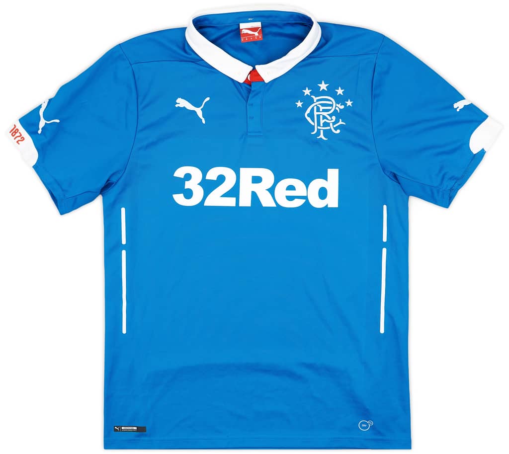2014-15 Rangers Home Shirt - 7/10 - (M)
