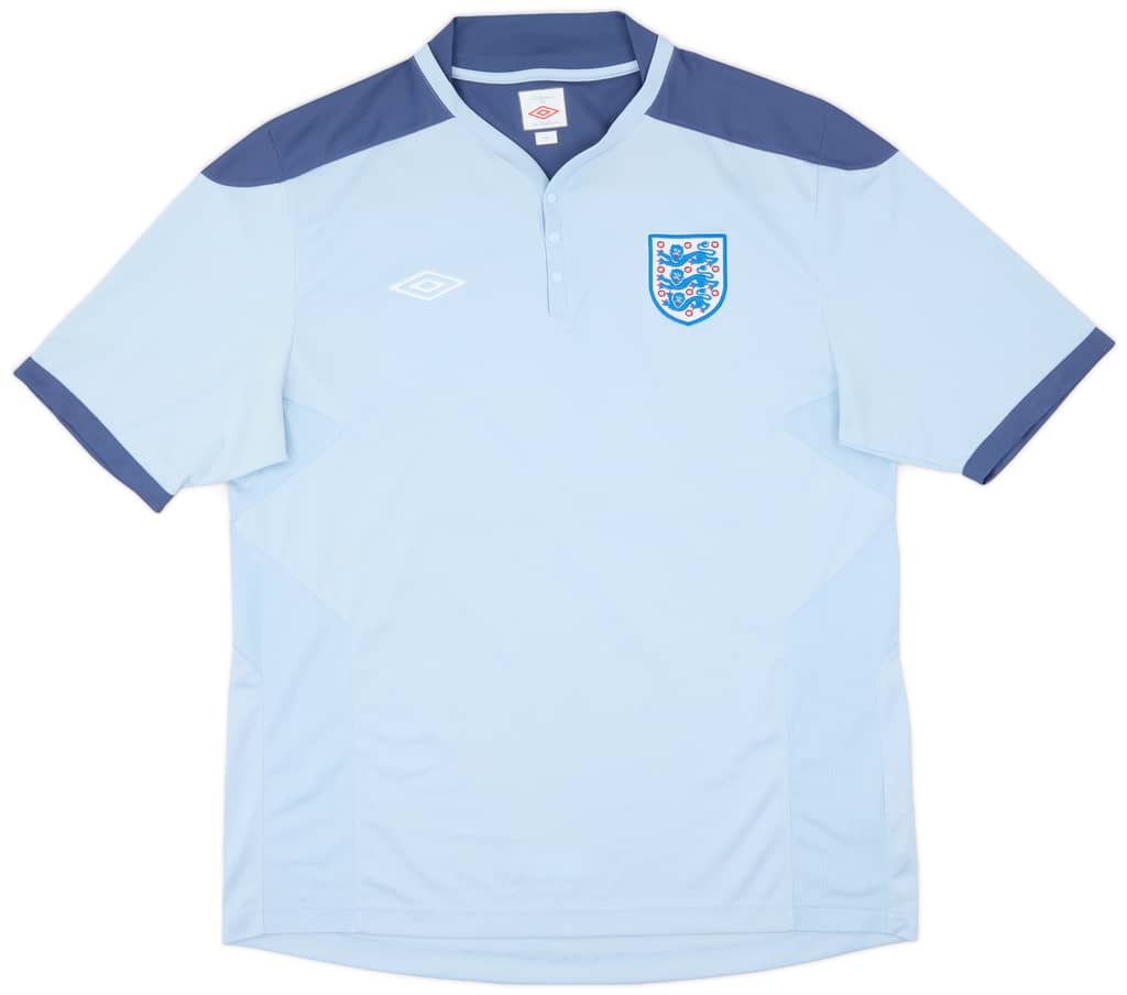 2009-10 England Umbro Training Shirt - 8/10 - (XXL)