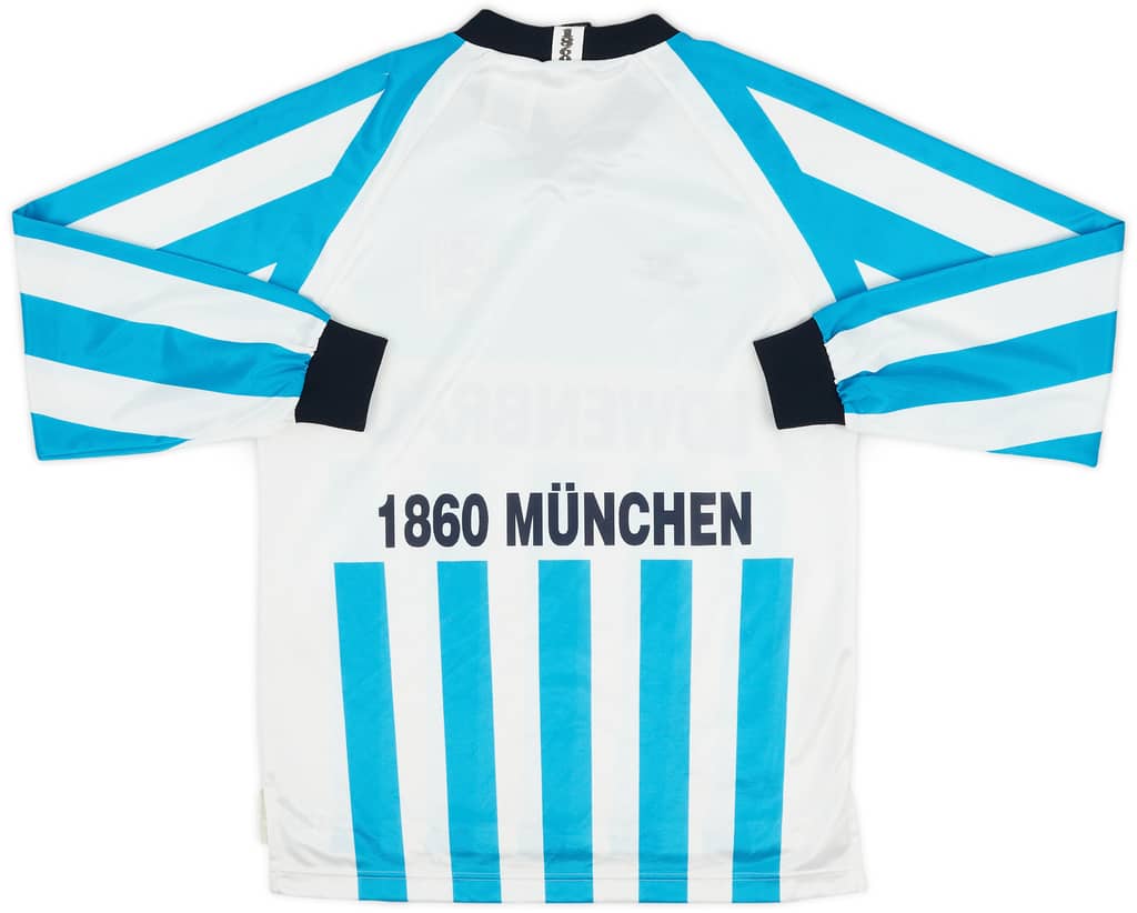 1995-96 1860 Munich Home L/S Shirt - 9/10 - (S)