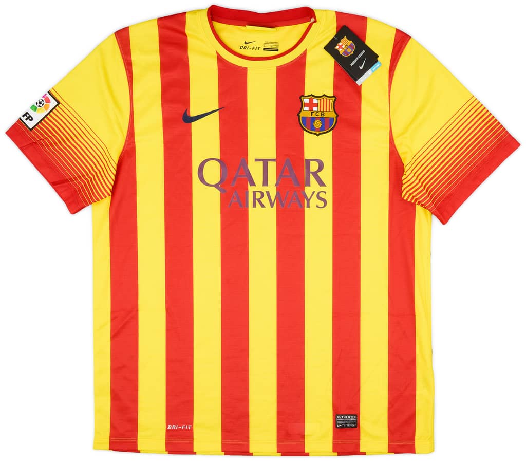 2013-15 Barcelona Away Shirt Messi #10 (XL)