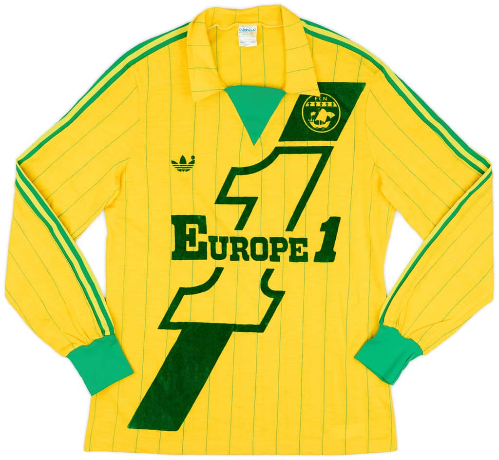 1981-82 Nantes Home L/S Shirt - 9/10 - (M)