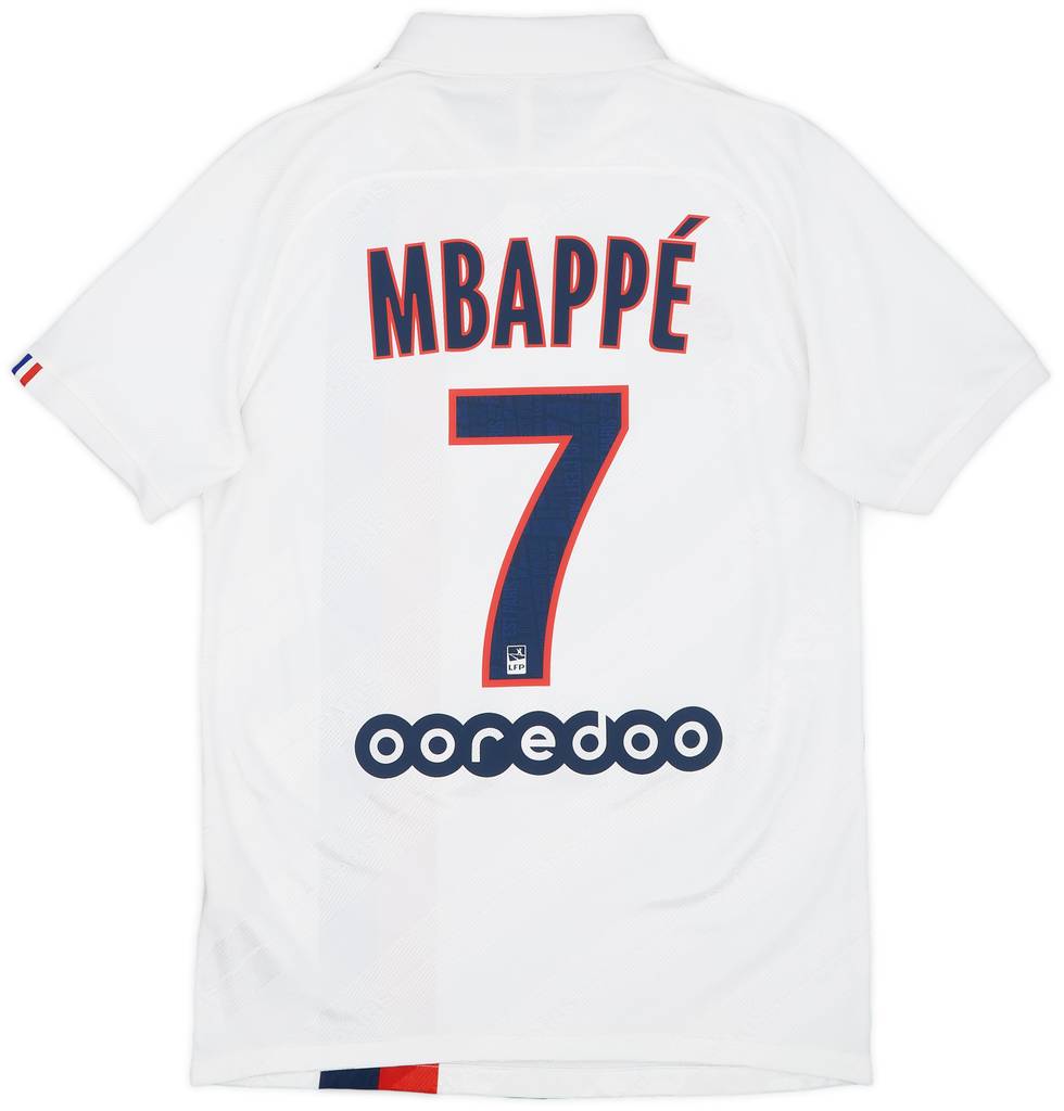 2019-20 Paris Saint-Germain Authentic Third Shirt Mbappe #7 - 8/10 - (S)