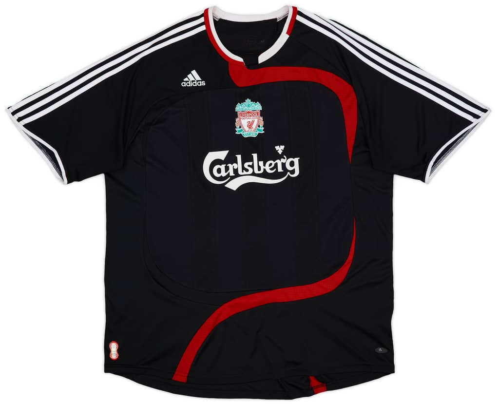 2007-08 Liverpool Third Shirt Gerrard #8 - 8/10 - (XXL)