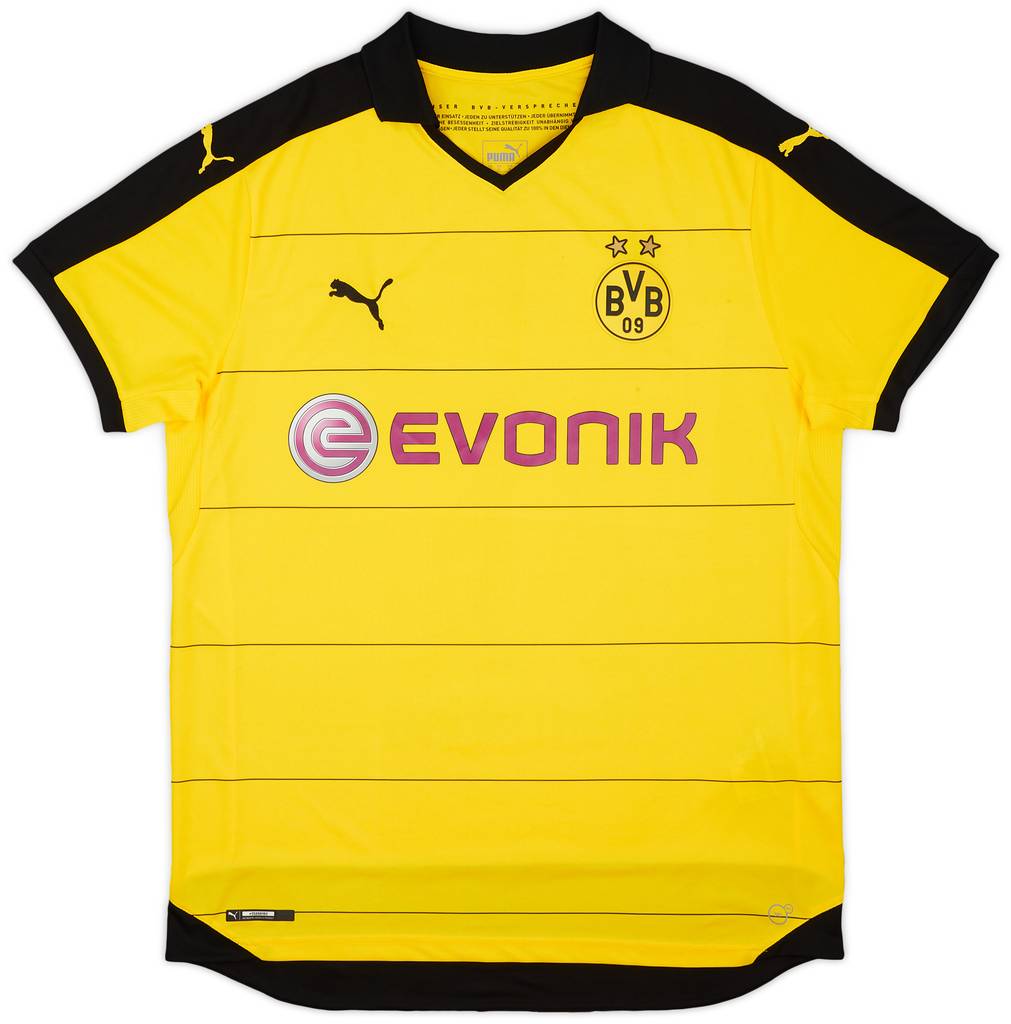 2015-16 Borussia Dortmund Home Shirt - 8/10 - (XL)