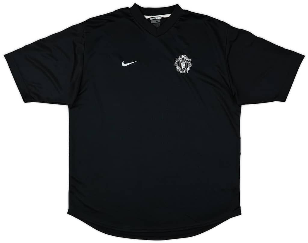 2002-03 Manchester United Nike Training Shirt - 8/10 - (L)