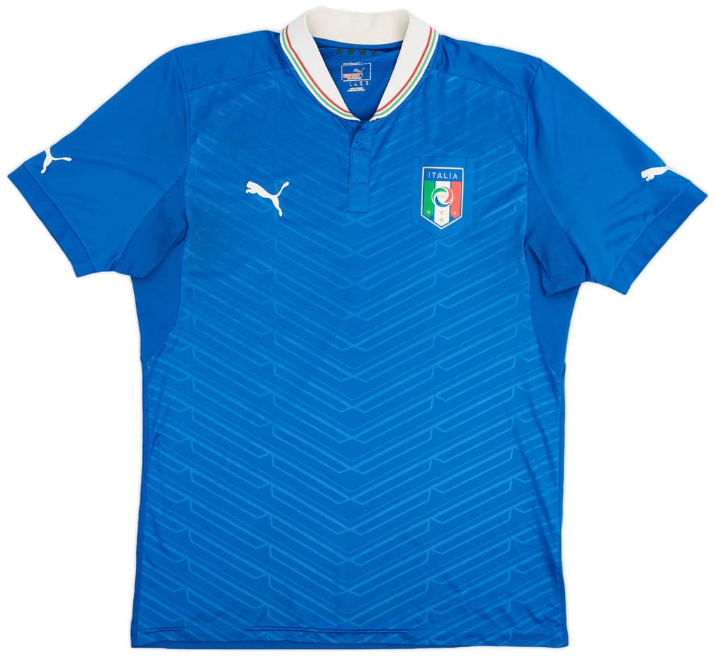 2012-13 Italy Home Shirt - 7/10 - (XL)