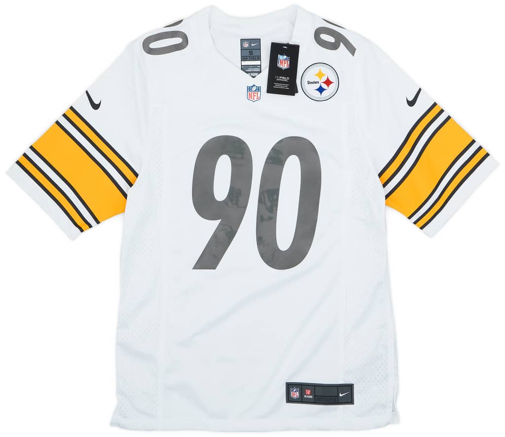 2017-24 Pittsburgh Steelers Watt #90 Nike Game Away Jersey (S)