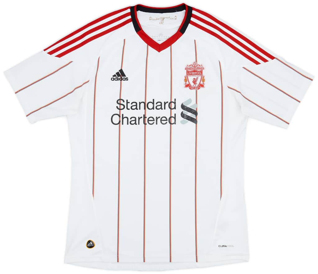 2010-11 Liverpool Away Shirt Gerrard #8 - 5/10 - (M)